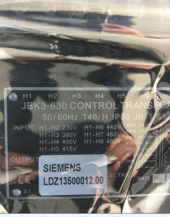 LDZ13500012.00, 6SR0900-0KM00-0AM0 Siemens Robicon Control transformer 
