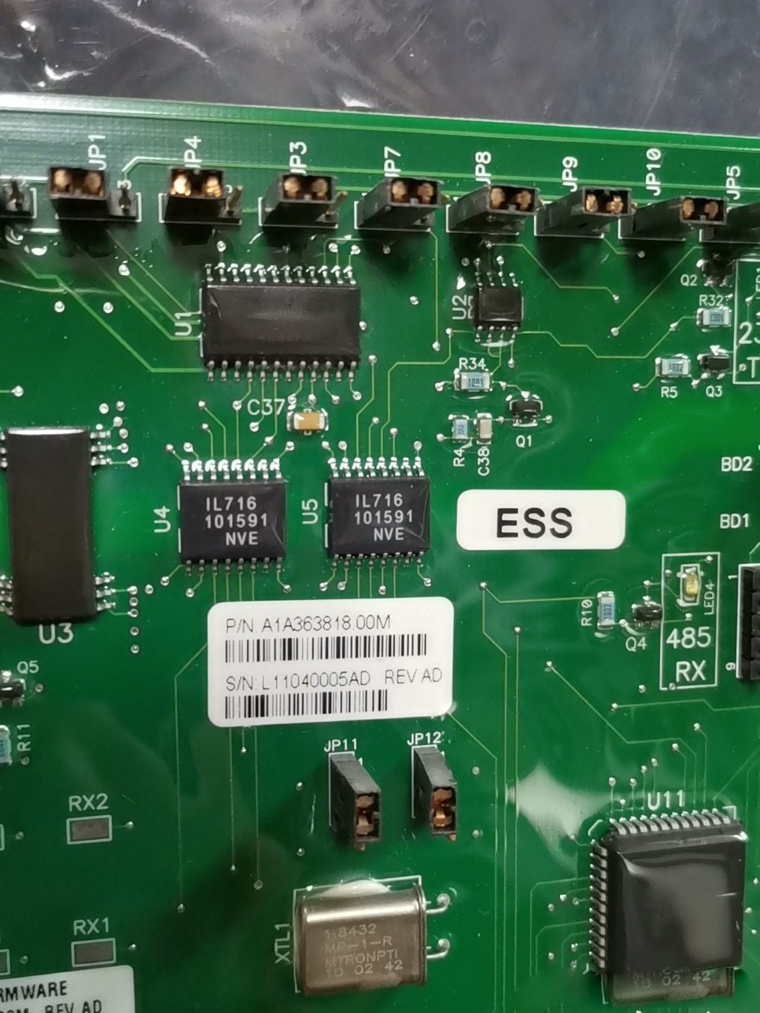 Communications Board, A5E03407403, 6SR3960-0CD02-0AD0, LDZ363818.00C, A1A363818.00M, 461F11.00