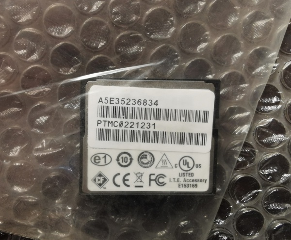 Siemens NXGPro SW std. v6.8.2 FPGA FW v1.5.0.25, A5E35236834 CF compact flash card
