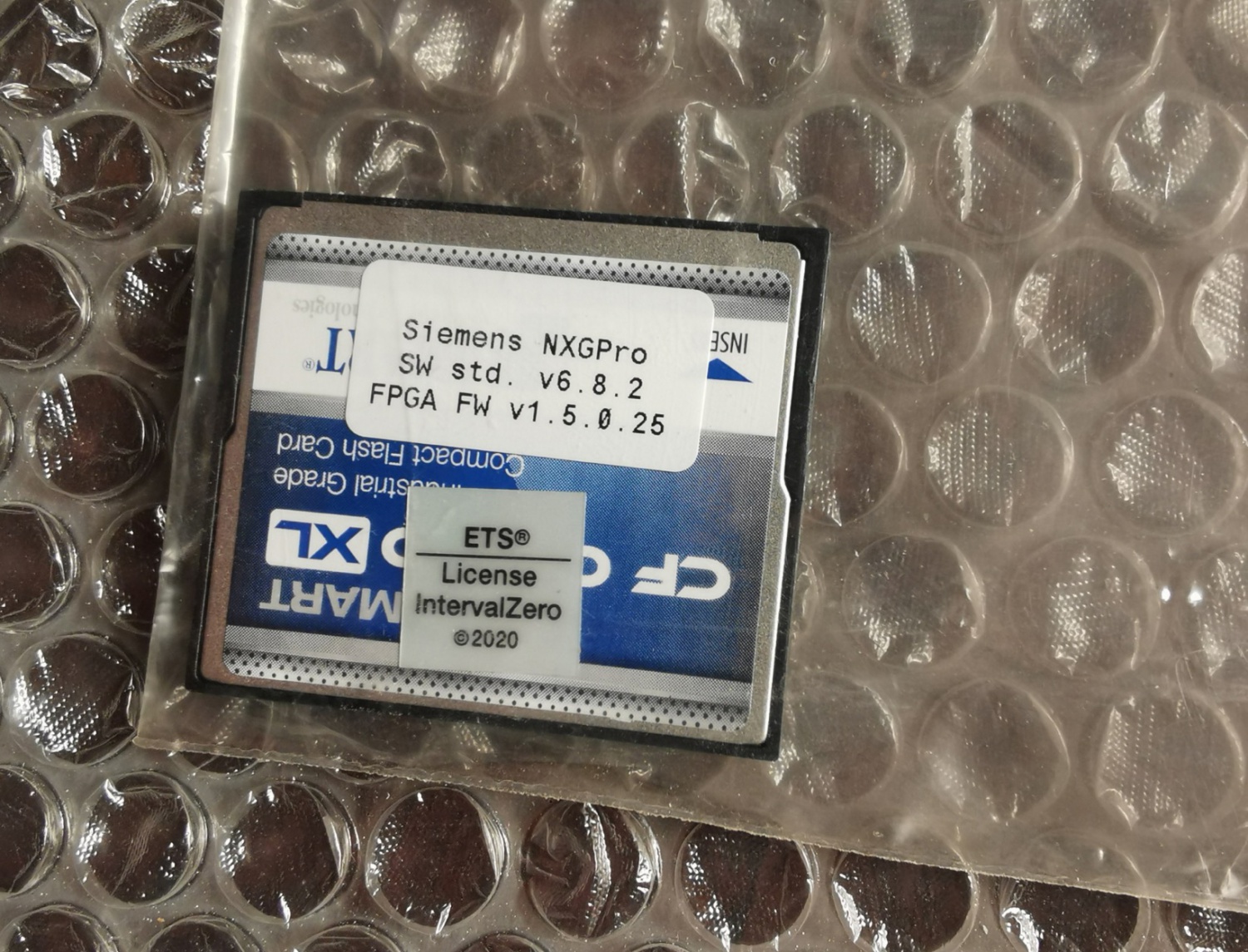Siemens NXGPro SW std. v6.8.2 FPGA FW v1.5.0.25, A5E35236834 CF compact flash card