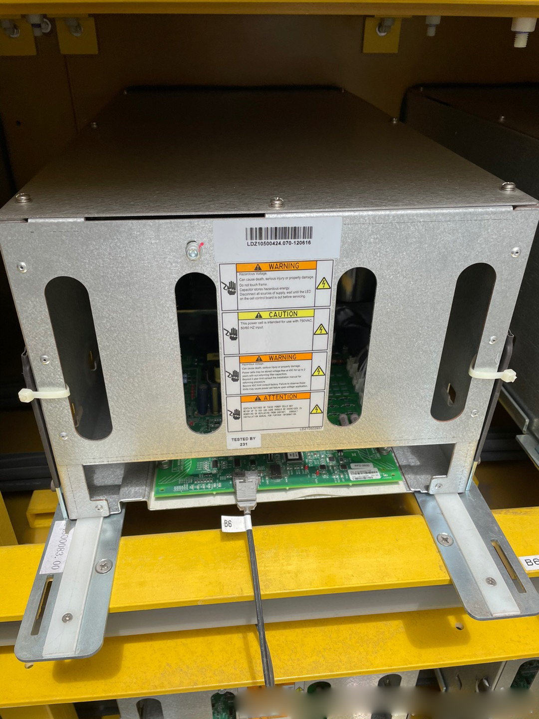 LDZ10500424.100, Siemens Robicon G4 Power CELL, 100A, 750V, 6SR4902-0AC00-0AM0