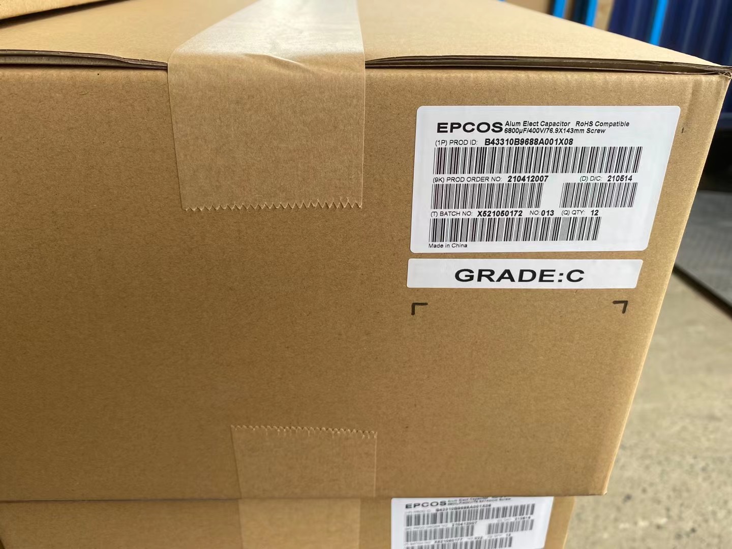EPCOS B43456-A9129-M, TDK B43456A9129M