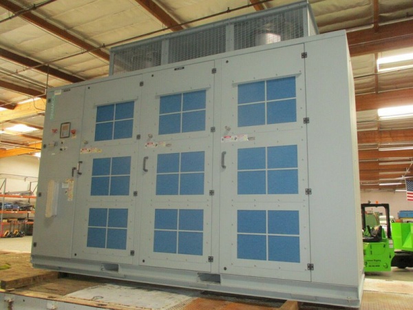 Siemens Sinamics Perfect Harmony GH180, GEN4E, 12470V, 750A, 9000HP, w/ Transformer, New