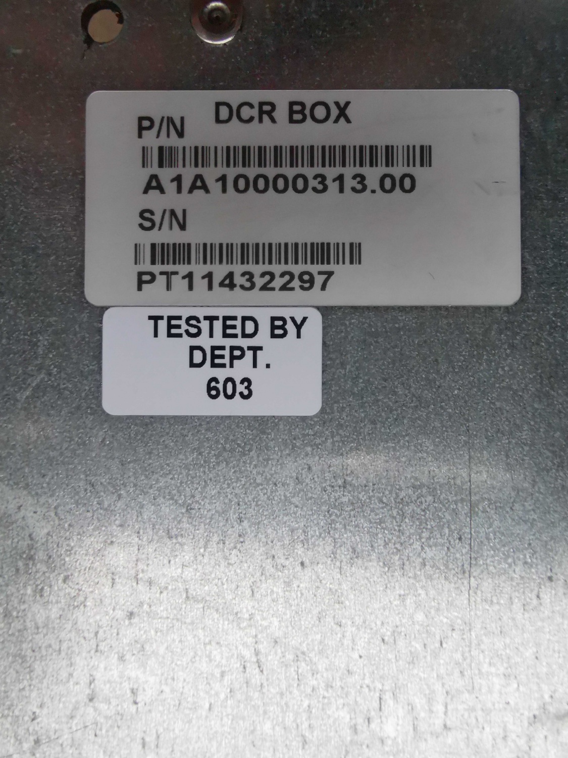 DCR BOX A1A10000313.00, NXGII DCR without FOHB Kit, A5E03931016, 6SR0960-0CB21-0AD0