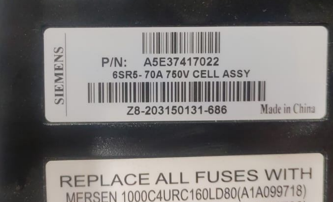 A5E36464150001, CCB, PCA, 750AC, A5E37171129001, PCA, 750AC  GENV POWER BOARD, A5E37417022, Siemens Power Cell