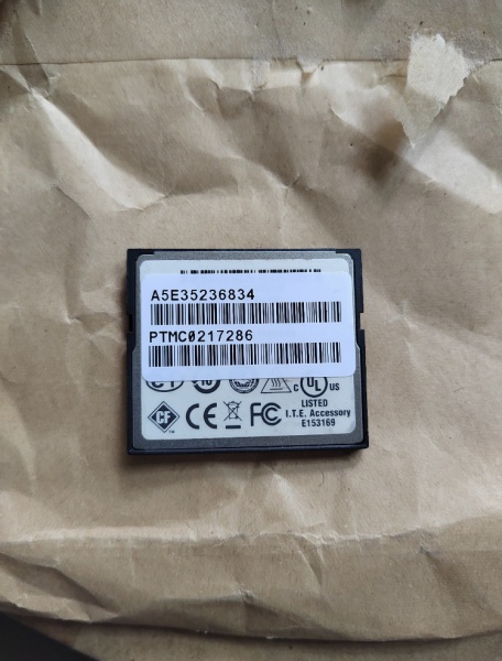 A5E35236834, 6SR0960-0CC08-0AD0, Siemens NXGpro CF, GH180 NXGpro compact flash card