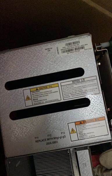 Siemens Robicon Power Cell, 260A Cell, LDZ14501002.260, G3 CELL NBH 260A 630V, 6SR3902-0AF00-0AM0
