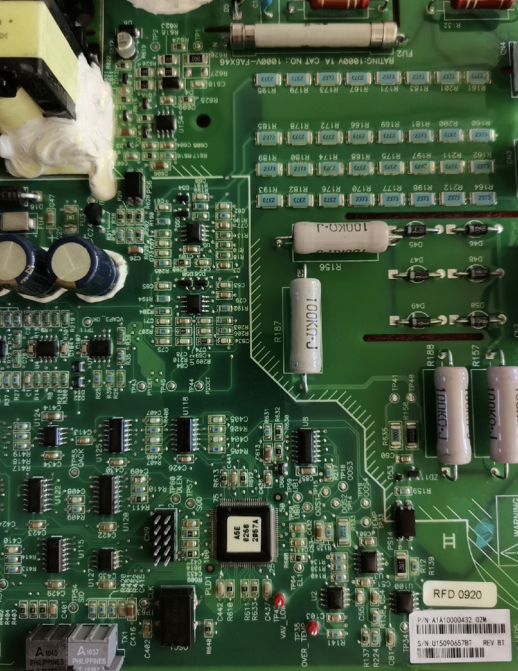Robicon VFD Cell Control Board Original P/N 10000092.02 Replaced by Siemens CCB A1A10000432.02M