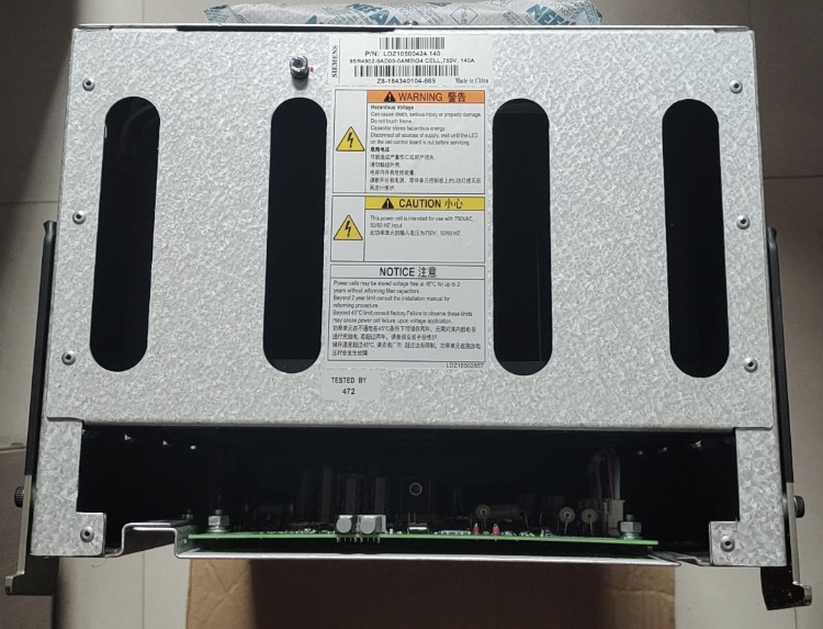 Siemens 6SR4902-0AD00-0AM0, LDZ10500424.140, G4 Power CELL 140A, 750V, 140A CELL