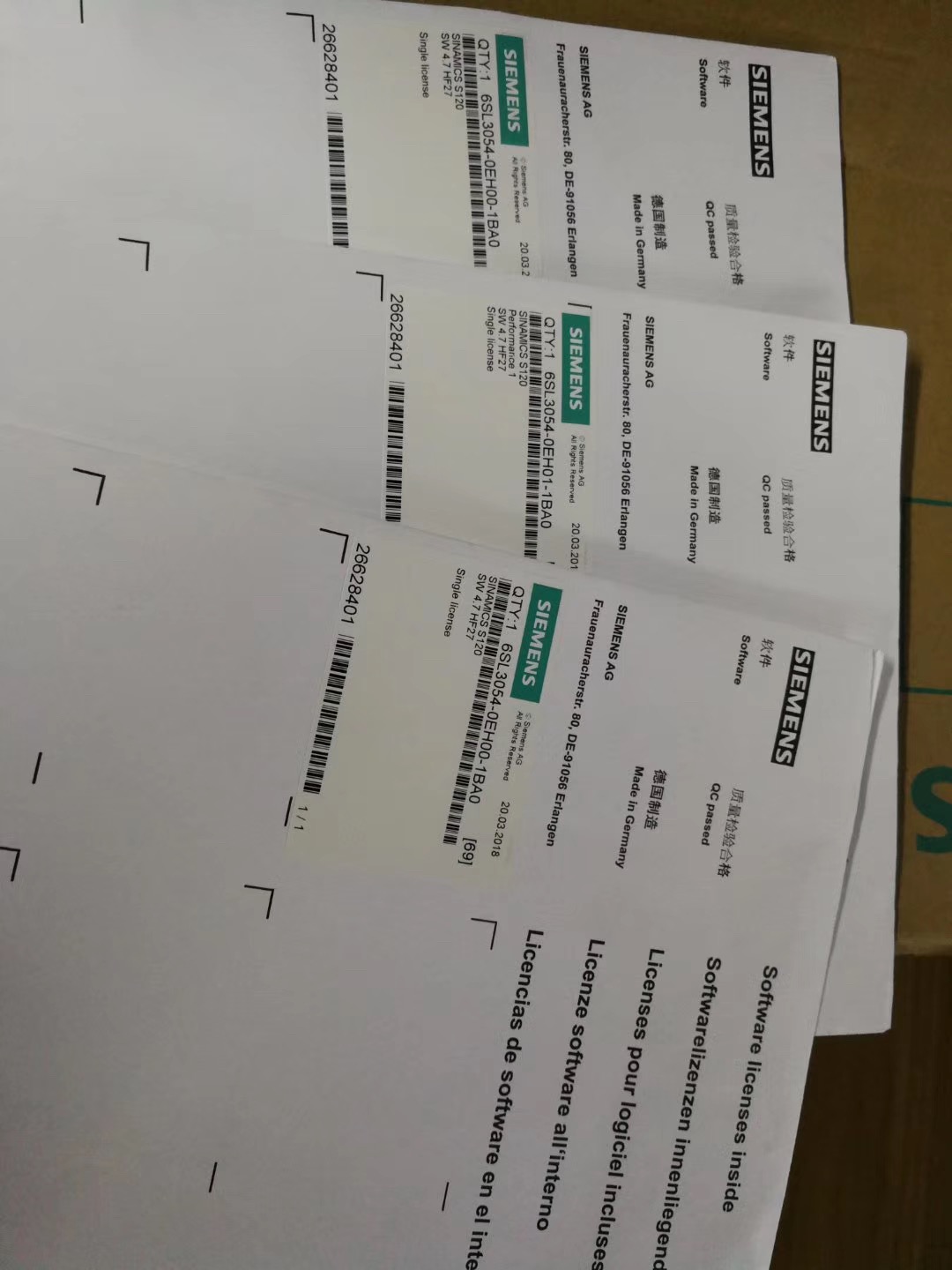 Siemens A1A10000224.00M, A1A10000213.04M, 6SR4902-0AE00-5AD0, CM1200DB-34N, DD600N18KB1, 6SR4900-0JM12-0AM0