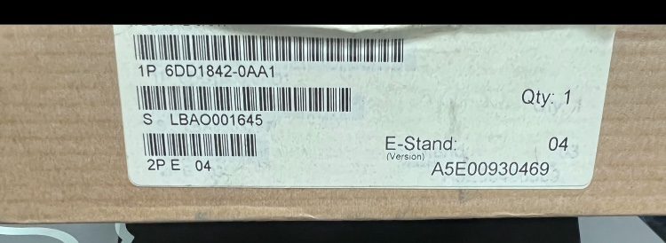 A5E00930469, 6DD1842-0AA1, SIMADYN D T400, Siemens SPW420 crimped T400 craft board