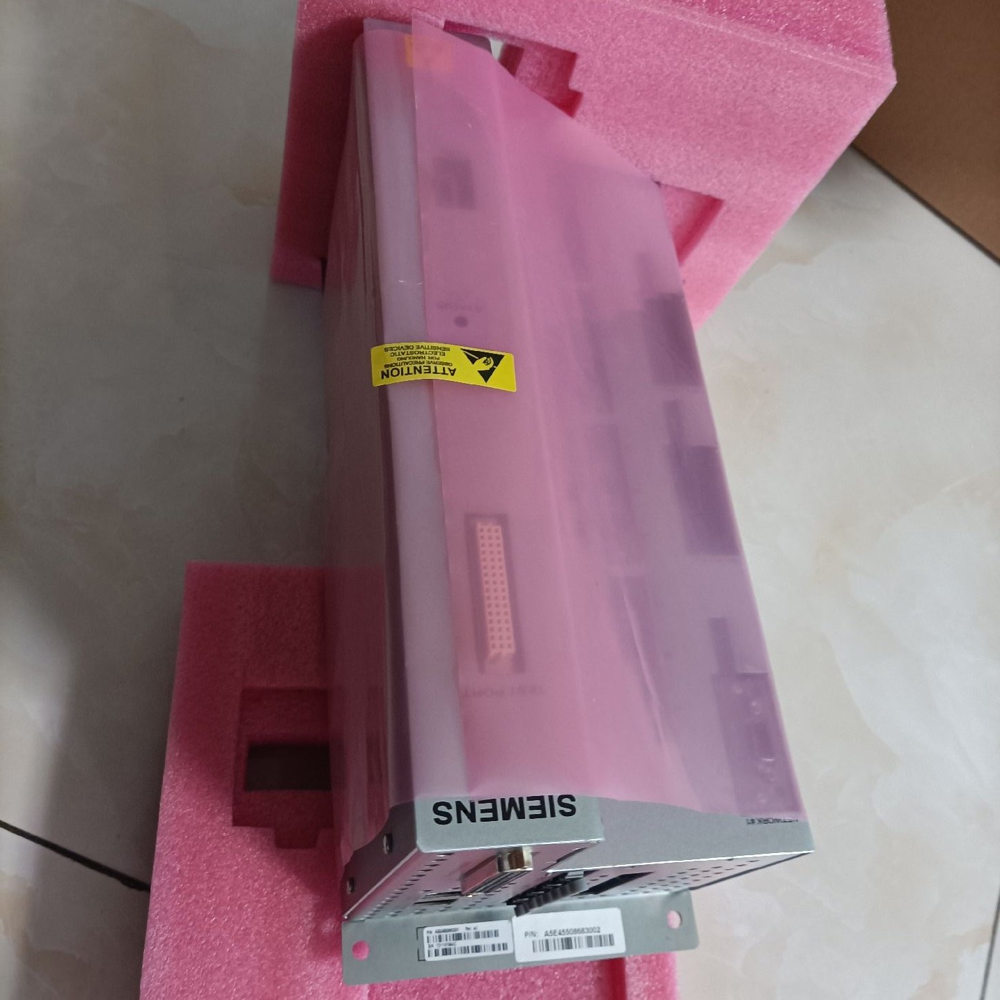 P/N A5E45508683002 NXGPRO PLUS DCR 21 CELL NO STO PROGRAM, Siemens P/N A5E45508683001 Rev: AC 