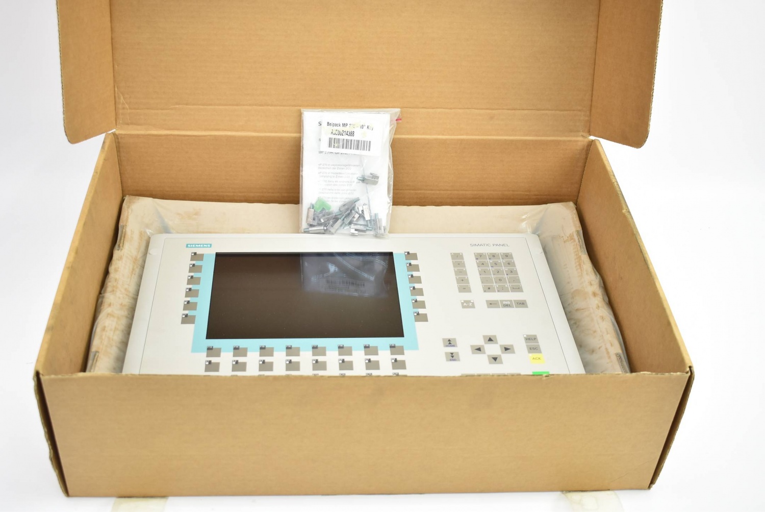 6AV6542-0CC10-0AX0, 6AV6643-0CD01-1AX1, 6AV6642-0DA01-1AX1, 6AV6545-0DA10-0AX0 Siemens SIMATIC Multi Panel MP 370 12” color TFT display