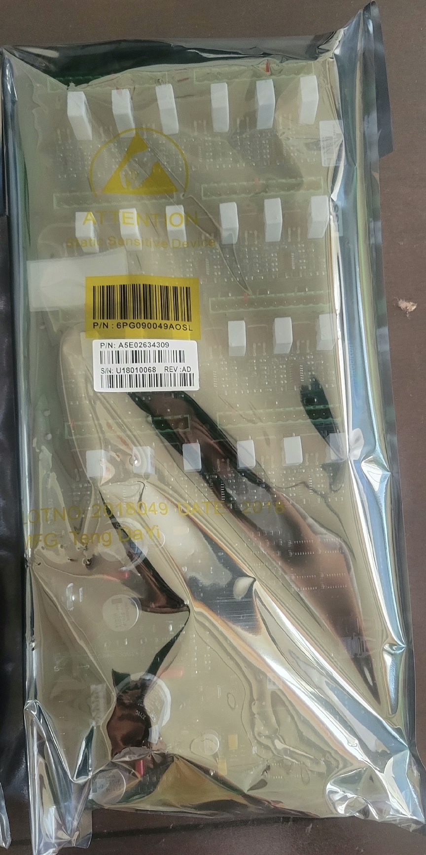 SIEMENS BYPASS CONTROL BOARD, A5E02634309 （6SR0960-0EM08-0AD0） and A1A363662.01M discontinued, successor A5E35777827001
