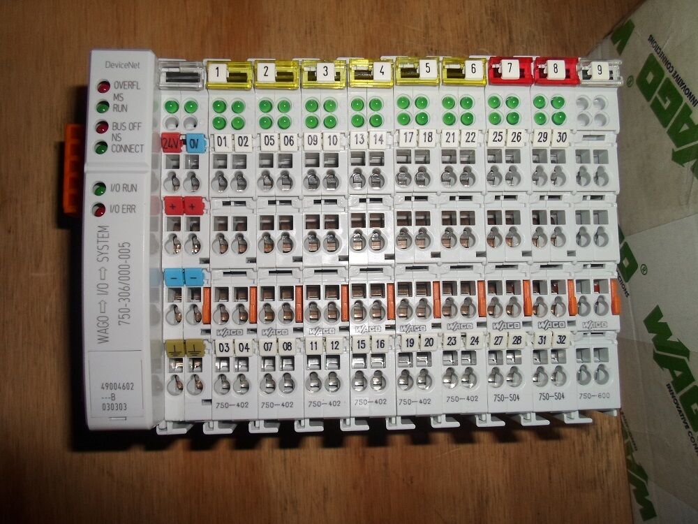 A1A091113 ANALOG INPUT, A1A091539 WAGO, A1A090789 WAGO, A1A094888 POWER SUPPLY A1A091293, A1A082263 10M Fiber optic cable