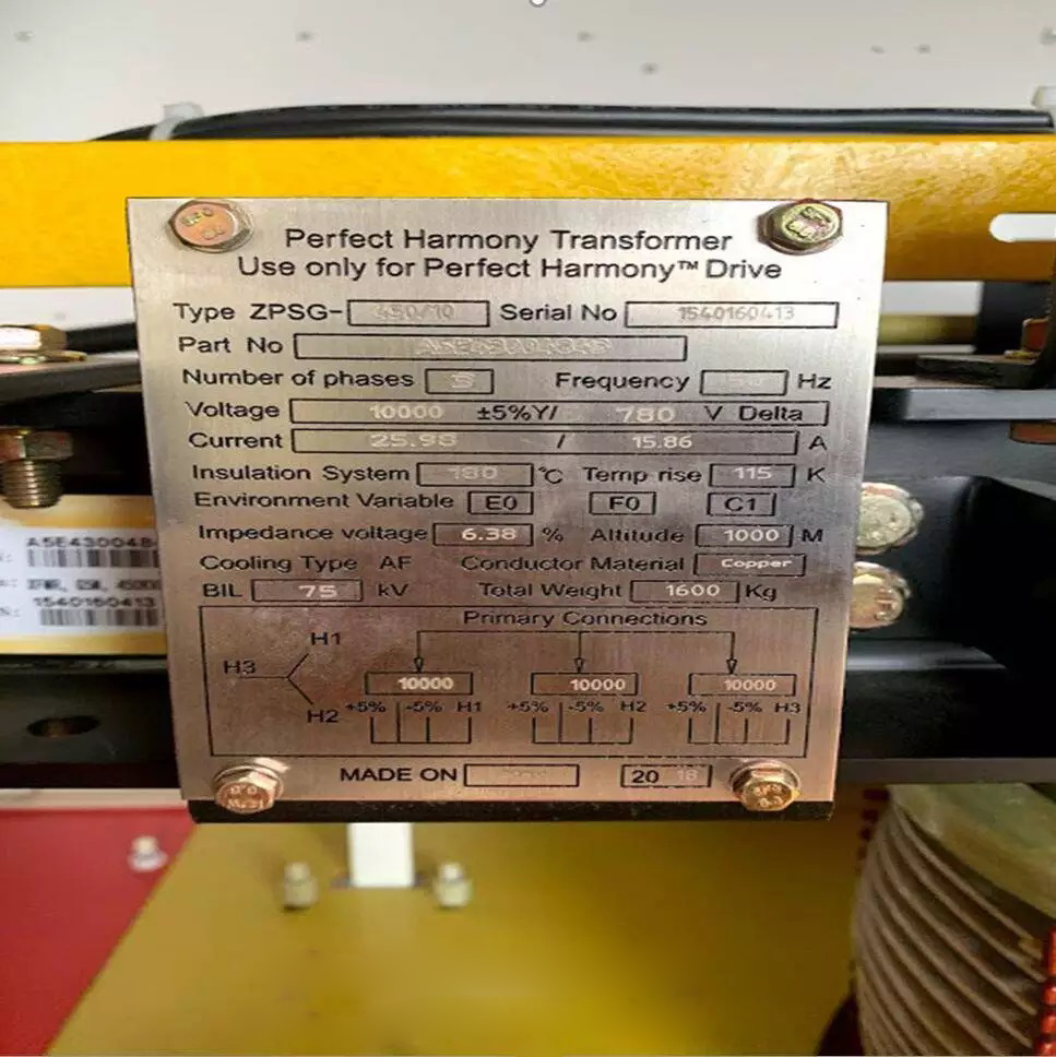 Siemens Transformer A5E43004843, EMC FILTER A1A088893, A7B91500497444, 6SR3900-0KM02-1AD0, DUAL RECTIFIER A1A089706, RELAY A1A004147, BLOWER A1A089986, FUSE A1A090391