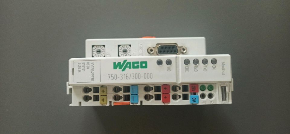 Siemens A5E43665372 WAGO 750-316/300-000, LDZ10501503 WAGO 750-600, LDZ10501501 WAGO 750-612