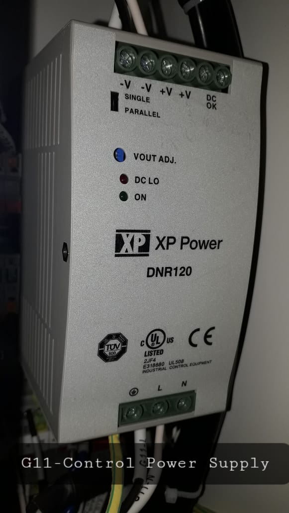 Control Power Supply XP Power Model DNR120AS24-I out24VDC,120W, Control Power Supply XP Power Model DNR60US24 out24VDC,60W
