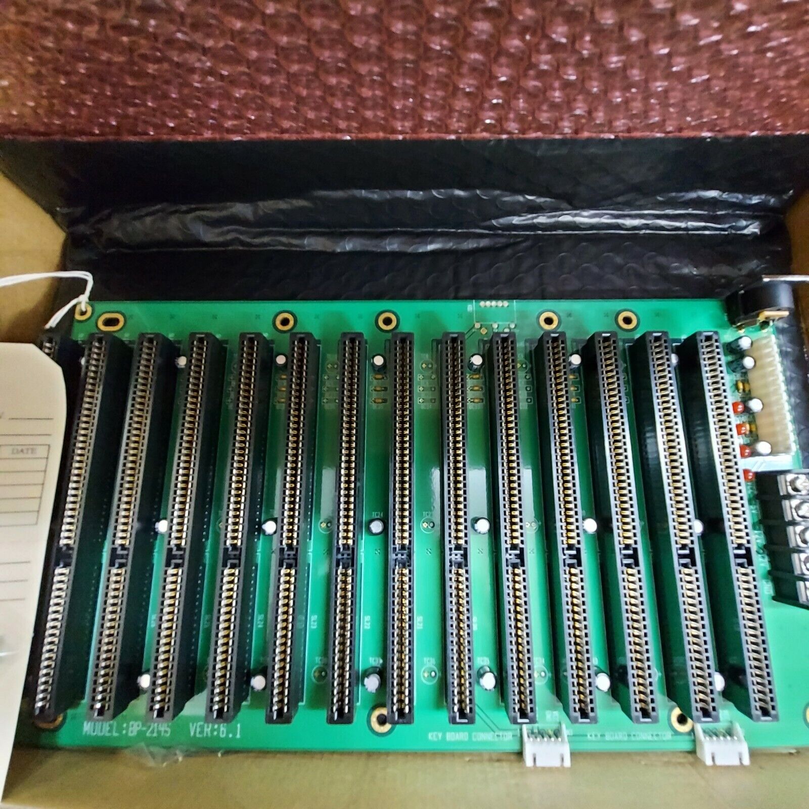 A1A363628.00M MODEL : BP‐214S VER: 6.1, PCA, COATED, ISA BACKPLANE, 14SLOT, 363628.00 for DCR Box