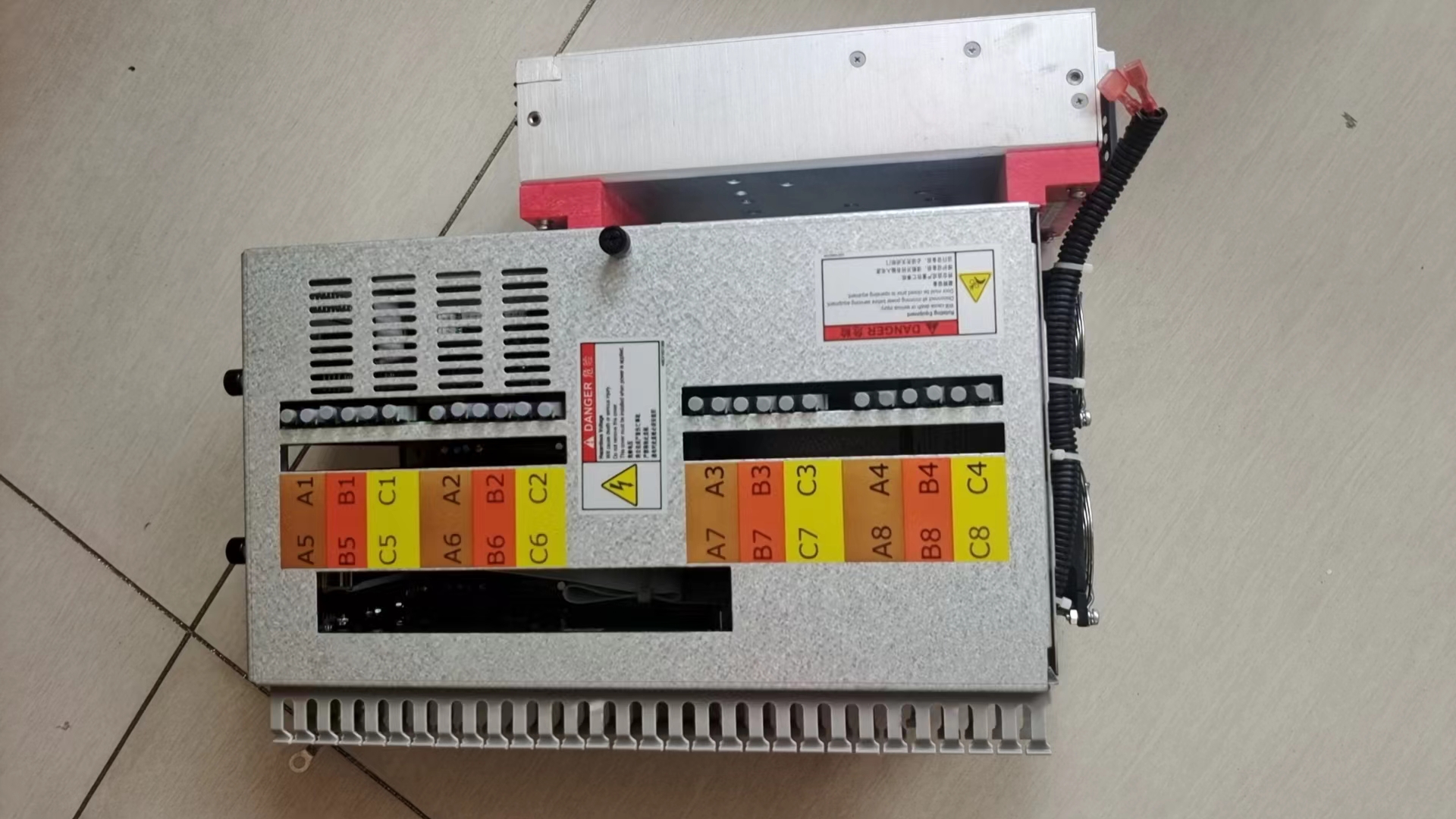 Siemens Robicon A7B91500047164 DIGITAL CARD RACK MODEL: NXG II P/N A1A10000313.00 DCR BOX
