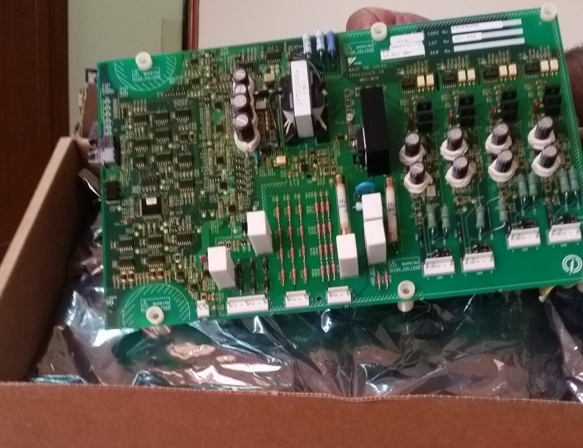 SIEMENS Cell Control Board P/N: LDZ:A1A10000021.00 ASI-ROBICON Part# 10000021, BOARD, PRINTED CIRCUIT, functn CELL/GATE