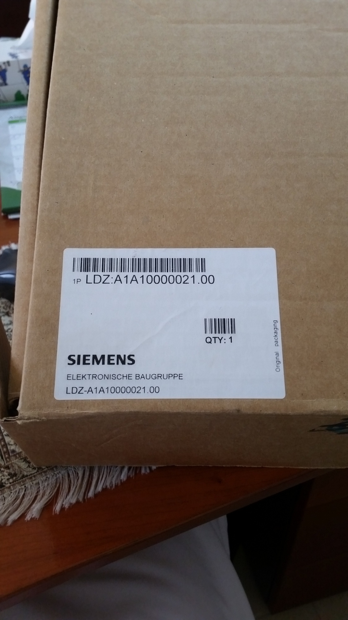 SIEMENS Cell Control Board P/N: LDZ:A1A10000021.00 ASI-ROBICON Part# 10000021, BOARD, PRINTED CIRCUIT, functn CELL/GATE