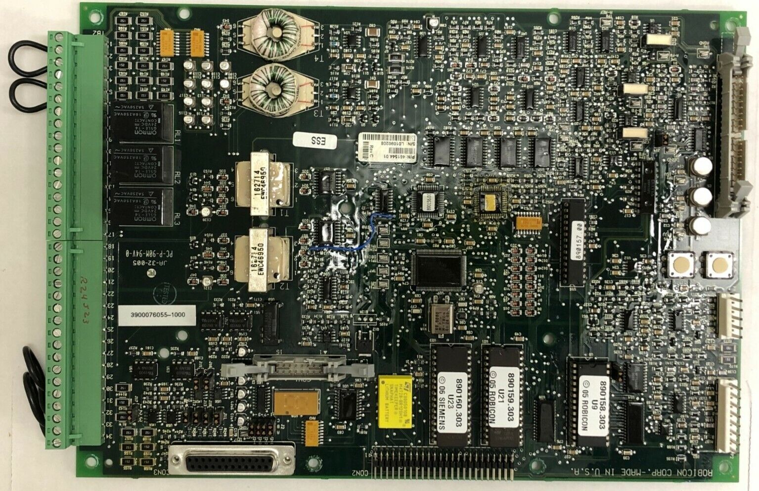 Siemens Robicon Motherboard 461544.01, Cell Control Board 460K78.01, A1A469718.00, 460B80.00, 10000092.02, 362877.01, 460N15.00