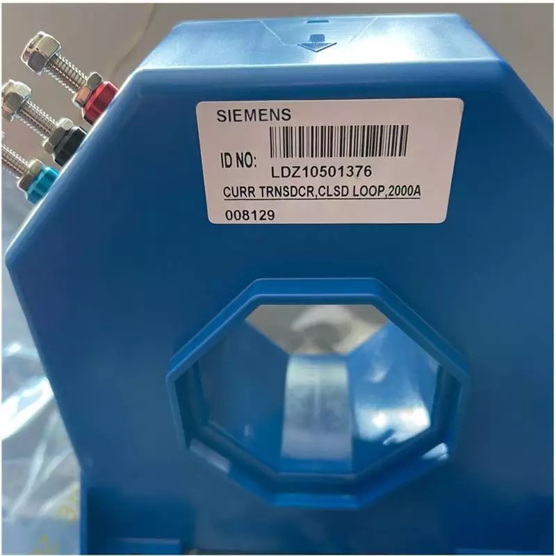 Siemens Hall Effect 2000A, HECT LDZ10501376 CURR TRNSDCR,CLSD LOOP 6SR0900-0HM00-0AM0, A5E38507829, A5E39896940
