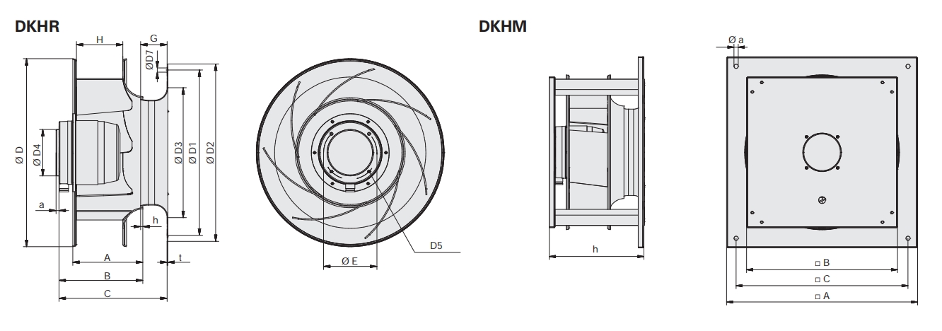 Rosenberg DKHR500-4SB.140.6LA, DKHM500-4SB.140.6LA, DKHR500-4SB.180.6LA, DKHM500-4SB.180.6LA, DKHR500-6SB.140.6FA, DKHM500-6SB.140.6FA, DKHR560-4SB.180.7KF, DKHM560-4SB.180.7KF, DKHR560-6SB.160.6FA