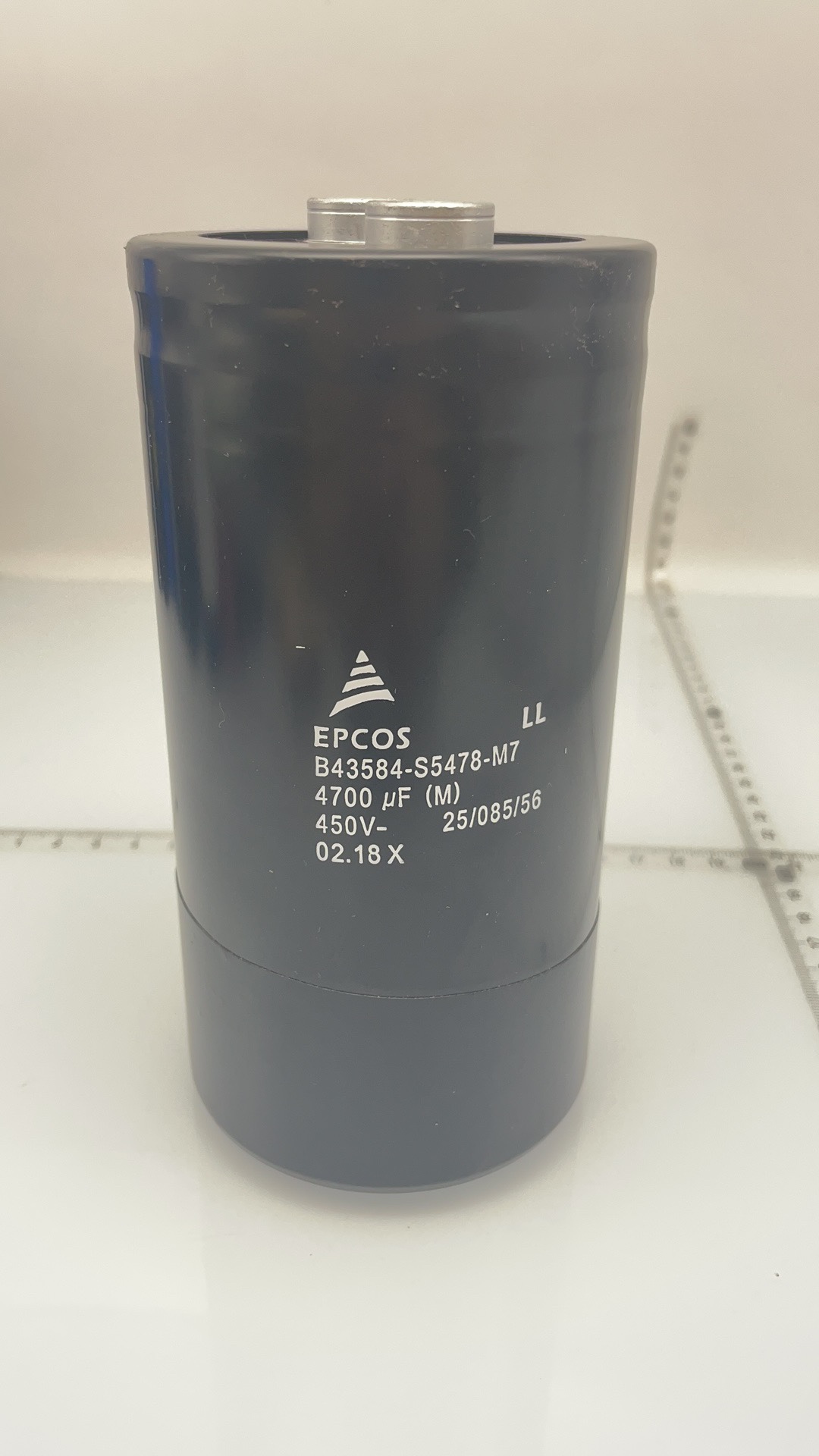 ELECTROLYTIC CAPACITY 10000uF 450V BR P/N: B43456-S5109-M7, CAP_EL_AL_10M_20%_450V_ELETROLYT 10000UF （M） 450V- 25/085/56, B43456-S5109-M6, A1A0101341, A1A0100786