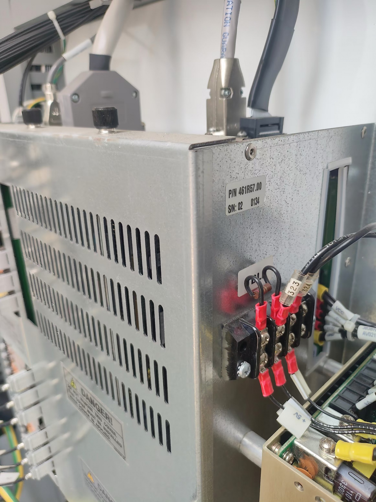 Siemens Robicon DCR Box 461R57.00, Pentium CPU kit 363658.00, Mother board 363628.00, Analog I/O board kit 363629.00, Signal conditioning board 363633.00, Fiber optic link board 461D85.00