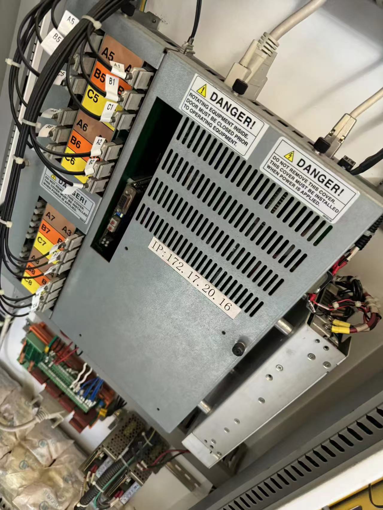 Siemens Robicon DCR Box 461R57.00, Pentium CPU kit 363658.00, Mother board 363628.00, Analog I/O board kit 363629.00, Signal conditioning board 363633.00, Fiber optic link board 461D85.00
