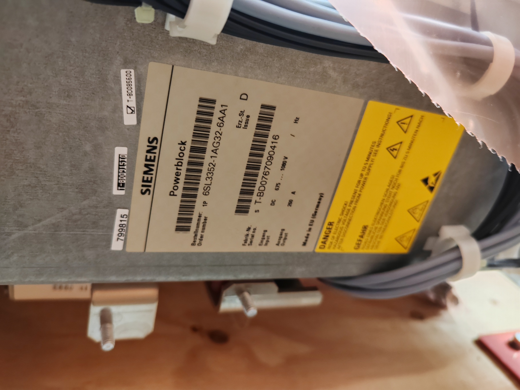 6SL3351-1AE36-1BA1 605A, 6SL3351-1AE36-1BA0 605A, 6SL3351-1AE32-6AA1 260A, 6SL3351-1AE41-0DA1 985A, 6SL3352-1AE41-0DA1 985A, 6SL3352-1AG35-8BA1 575A, 6SL3352-1AE32-6AA1 250A, 6SL3352-1AE36-1BA1 605A
