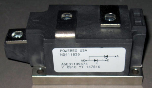 A5E01199474 Diode POWEREX USA - ND411835; IGBT INFINEON FF800R17KE3; IGBT BSM300GA170DN2 Infineon; Diode DD600N18K EUPEC