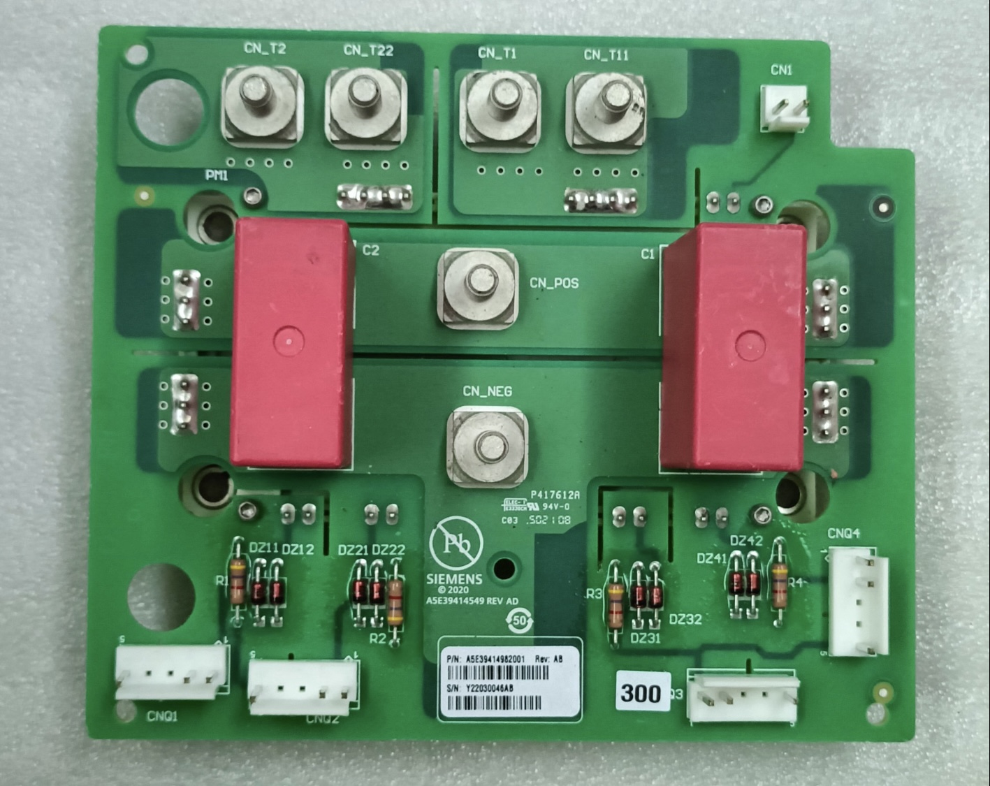 A5E39414982001 power board, A5E39414549, IGBT F4-200R17N3E4, A5E40739812 power cell; 6SR3952-0AC50-0AD0 PH GH180 WC 6SR3 Power Cell 1250A 690-750V 2 Quad