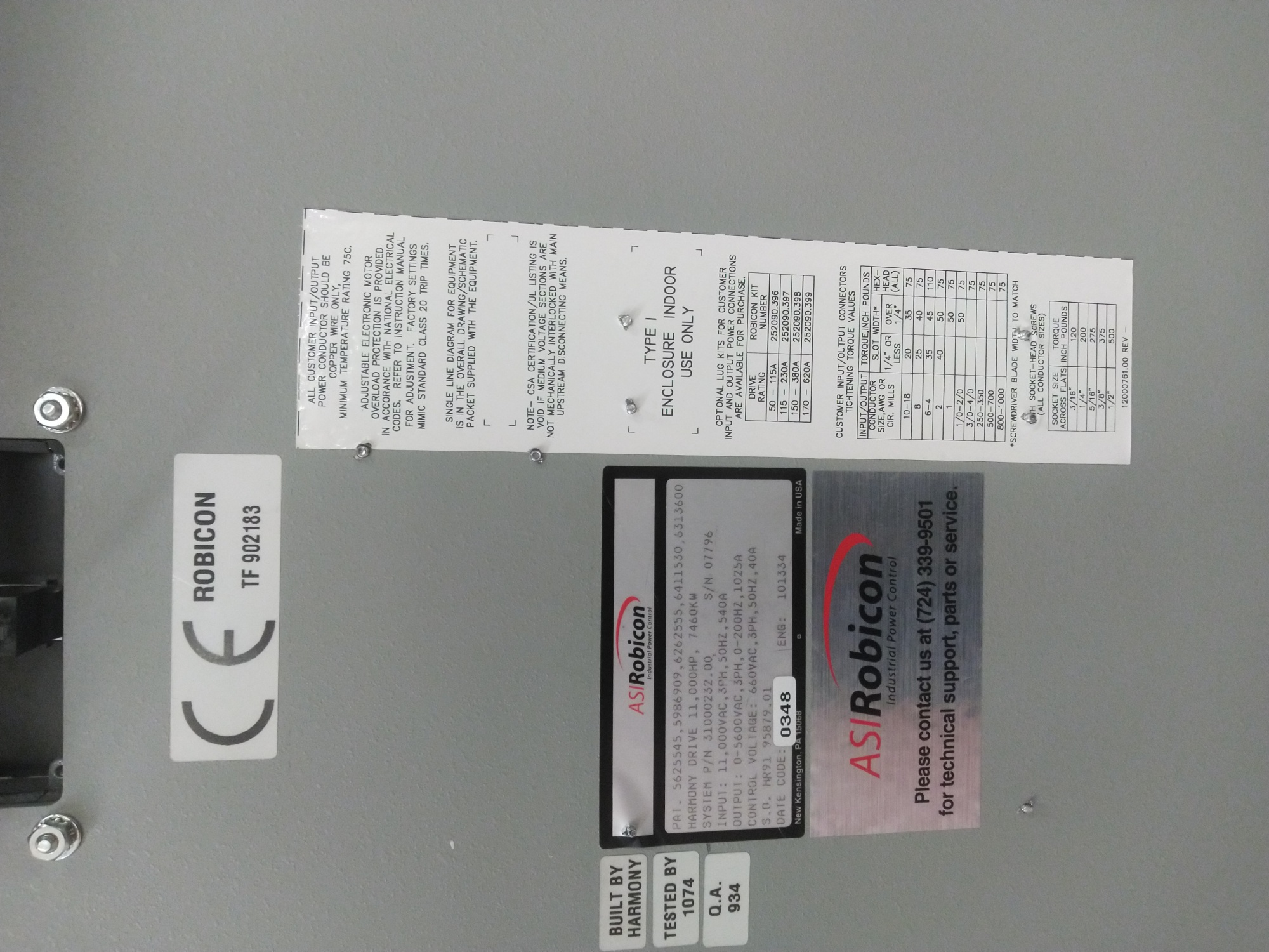 6SR0960-0HA04-0AA0, Input CT, A5E01001281; 9LD9100-0AA86-0AA0, A5E42739821017, ATTENUATOR 13.8KV; A5E02989365, Filter mat 6SR0900-0FA02-0AA0; A5E03717737, Fiber-optic, 6SR3960-0LA03-0AA0