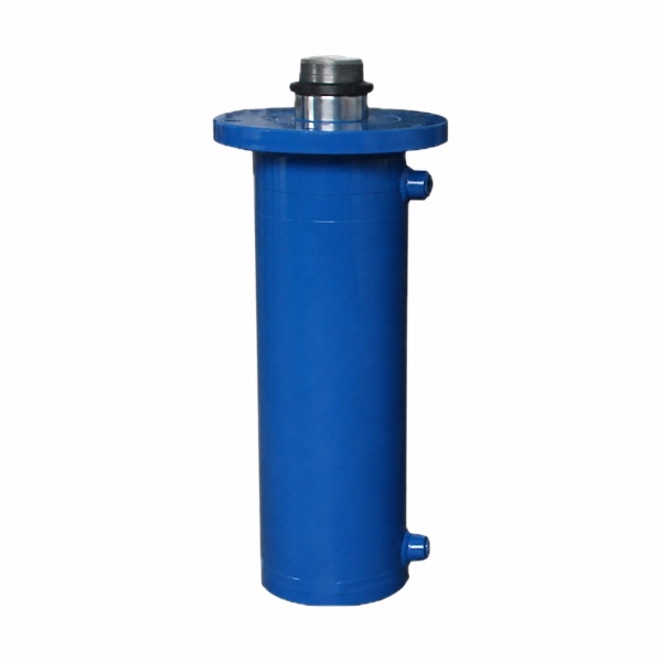 Double-Acting Industrial Hydraulic Cylinder, 30 Ton Class, Front-Flange Mount