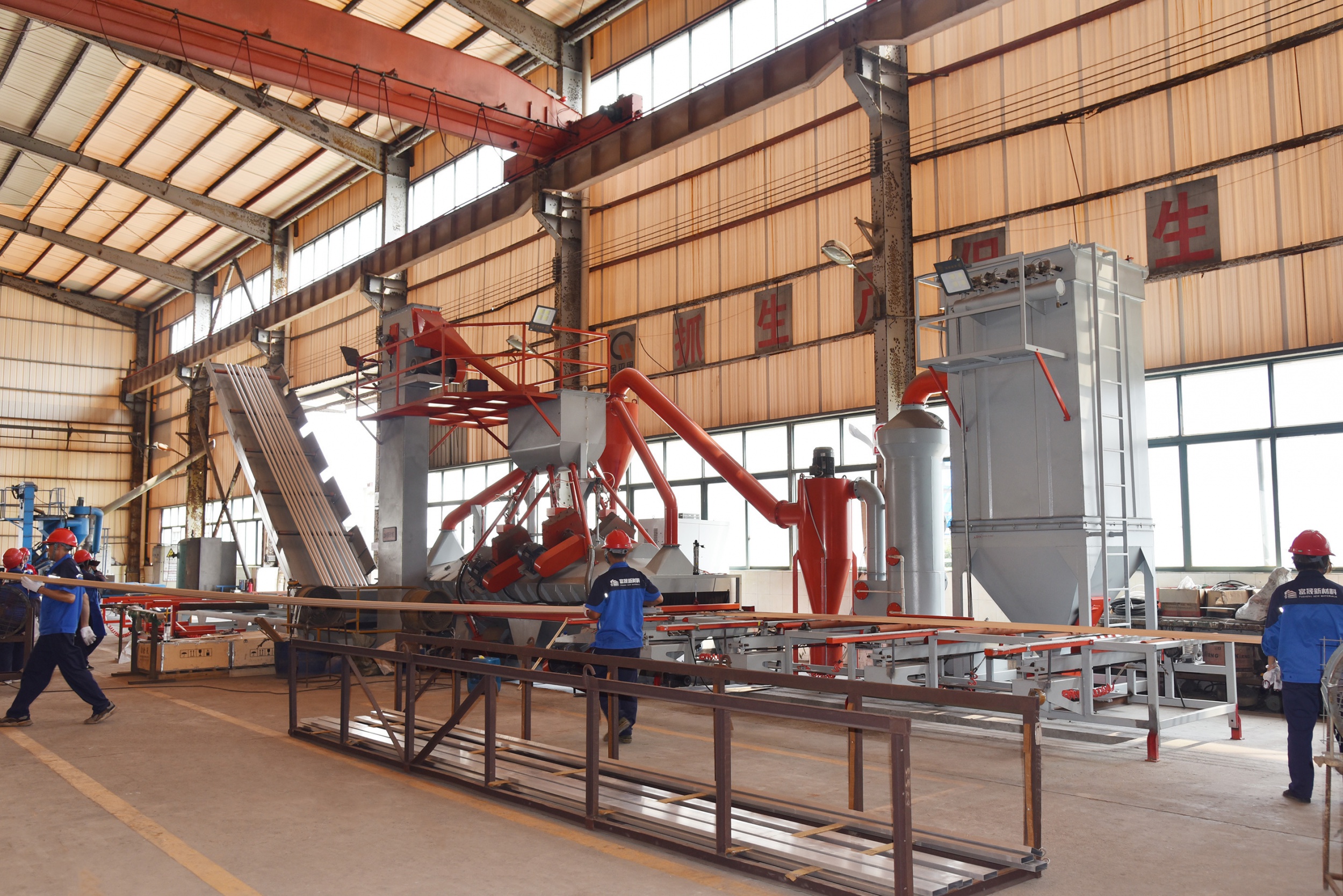 Sandblasting Area