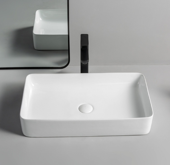 Bathroom Sanitaryware Ceramic Lavabo Design Countertop Sink Basin
