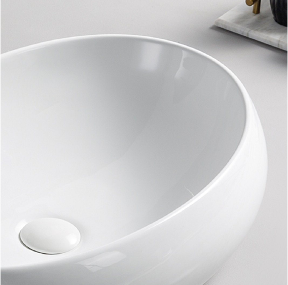 Modern Design Oval Shape High Quality Tabletop Mounted Hand Wash Basin Wholesale Price