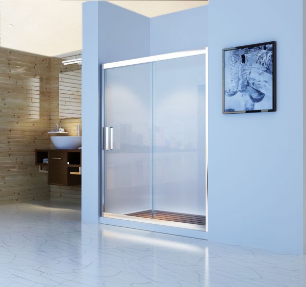 Elegant Aluminium Sliding Bathroom Shower Screen Enclosure