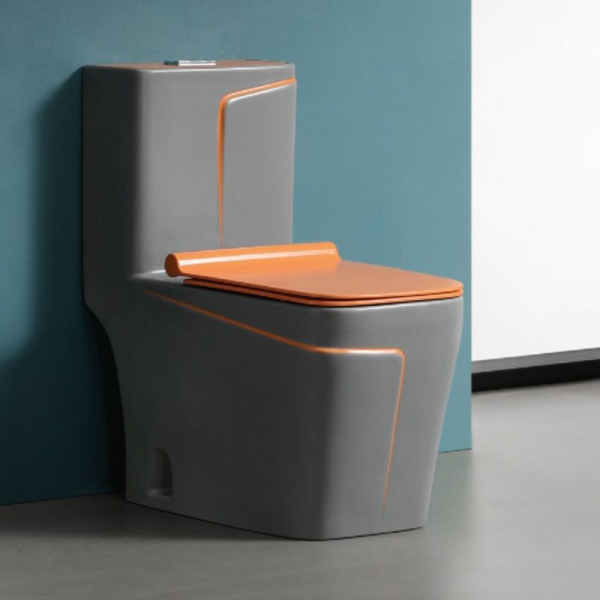 Colorful Washdown One Piece Toilet Bathroom Toilet