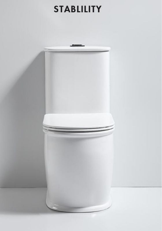 Hot Sale White Color Hotel Home Bathroom S-Trap Water Closet Toilets Cheap Ceramic Toilet Bowl