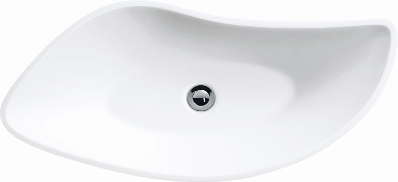 Acrylic Solid Surface Countertop Bathroom Wash Basin for Hotel