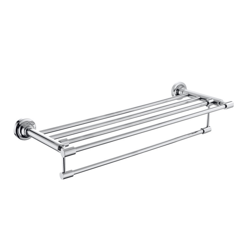 Sanitary Ware 304 Stainless Steel Folding Towel Rack Shelf Towel Holder Towel Bar for Bathroom