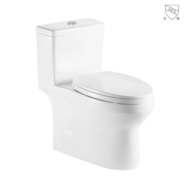 Washdown Europe Style Water Closet One Piece Ceramic Toilet Cupc