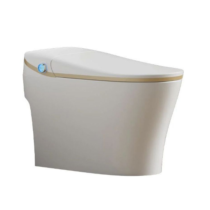 Intelligent Toilet Foot Automatic Sensor Electronic Flush Smart Toilet with Bidet