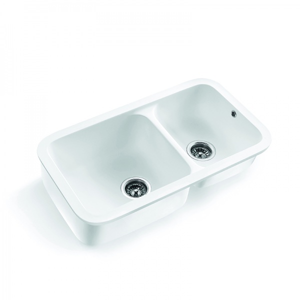 Acrylic Solid Surface Undermount Wash Basin Sink for Bathroom Kitchen