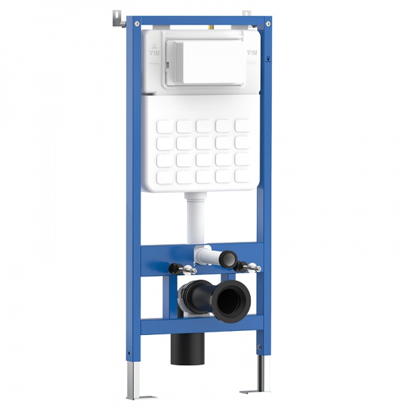 Wall Hung Toilet Wc Bathroom Dual Flushing Tank