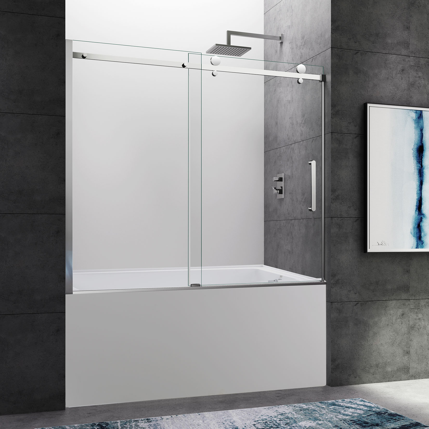 Shower Room Sliding Door Shower Enclosures Bathroom Glass Doors